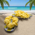 Soft Yellow Flip Flops
